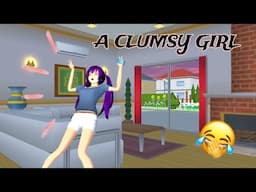 A CLUMSY GIRL 🤣 | FUNNY SAKURA SCHOOL SIMULATOR