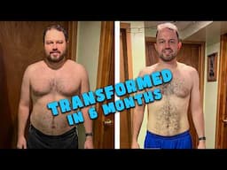 Dan Had 6 Months To Transform His Body...See How He Did It.