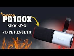 Maono PD100X Review | Budget RGB Dynamic Microphone | Setup & Tips