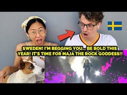 Our Reaction to 🇸🇪 Melodifestivalen 2025 - Heat 1 ALL 6 Songs!! | Eurovision 2025 #melodifestivalen