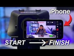 How I Film High-Quality YouTube Videos with my iPhone [at 76,000 Subscribers]