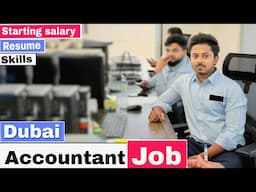 Accountant | Dubai accountant job | Accountant salary #Accountant