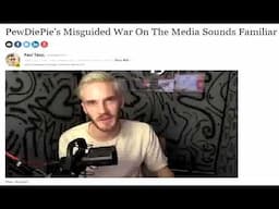 The Legacy Media and the Lesson of the Lies about PewDiePie