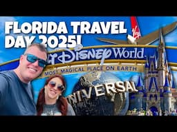 FLORIDA TRAVEL DAY 2025! Virgin Atlantic to Orlando DISNEY WORLD & UNIVERSAL! ✈️ 🇺🇸