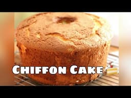 Chiffon Cake | Easy Recipe!