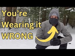 How to Wear a Neck Gaiter in Winter