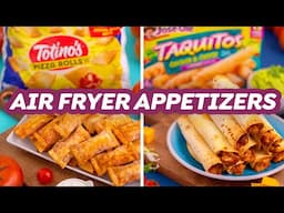 Homemade Air Fryer Pizza Rolls & Chicken Taquitos!