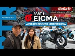 New Bikes for 2025 from Honda, Kawasaki, CFMOTO, Triumph, and Ducati! | EICMA 2024 Recap Part 1