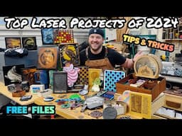 Best Laser Projects of 2024: Laser Cutter & Engraver Ideas for All Levels, Free Files, Tips & Tricks