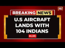 US Deports Indians News LIVE: Deported Indian Immigrants Land At Amritsar From US | India Today LIVE