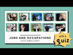 60+ Jobs and Occupations Vocabulary in English | Pre-intermediate Vocabulary Practice Listening Quiz