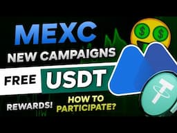 🛑 Earn Free USDT Rewards in MEXC - How to Participate in Mexc Campaigns | Bitcoin Crash Today