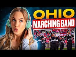 Irish Girl Reacts to The Ohio State Marching Band for the First Time