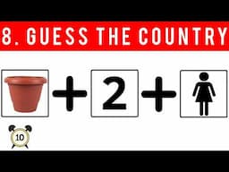 Guess the name of the country from pictures | Guessing game | Countries names guessing from pictures