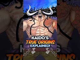 Kaido's true origins from the Ancient Giants?! Explained! #kaido #onepiece #onepiece1137 #elbaph