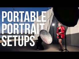 Portable Portrait Lighting On Location