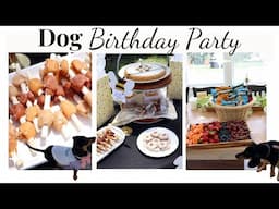 Puppy Birthday Party | Dog Birthday Party Ideas 🐶🎂🎉