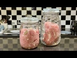 Homemade HAM in jars! Much better than from the store