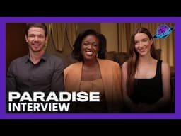 Paradise Cast Talks Surprising First Episode Twist, Music, and Modern Luxuries They'd Miss