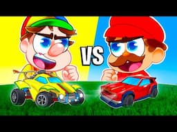 JOHNNY vs MARTY in Rocket League!