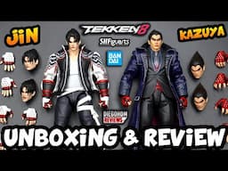 TEKKEN 8 Jin Kazama e Kazuya SH Figuarts Unboxing e Review BR