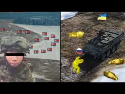 🔴 Ukraine War Update - North Korean Meat Wave Assault Gone Wrong • Stryker Crushes Fleeing Russians