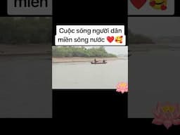 Cuộc sống người dân miền quê sông nước.