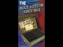 Bolt Action Army Box from Safe & Sound #warlordgames #wargaming #boltaction