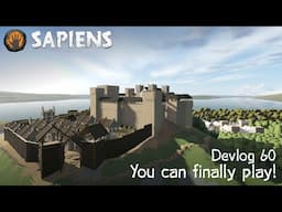 You can finally play! - Sapiens Devlog 60