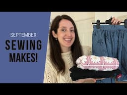 September sewing makes!