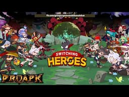 Switching Heroes: Idle RPG Gameplay Android / iOS