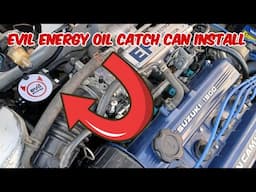 Affordable Oil Catch Can! Evil Energy Oil Catch Can Install On My Suzuki Swift GTi #suzuki