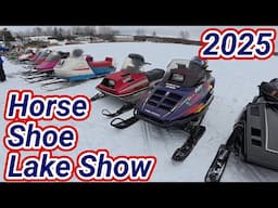 Horseshoe Lake Show 2025. Vintage Snowmobile Ride In!