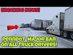 Please Share Now! PennDOT Major Ban On All Truck Drivers! President Trump Bashes Ex DOT Boss