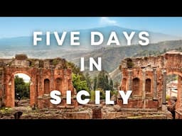 Escape to Sicily: Your Epic 5-Day Itinerary 2023| Travel Guide 🇮🇹