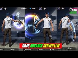 FREE FIRE OB48 ADVANCE SERVER LIVE | OB48 UPDATE | FREE FIRE NEW UPDATE | ADVANCE SERVER LIVE #live