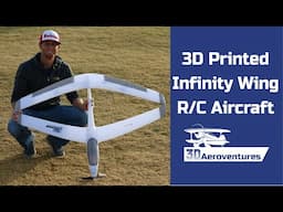 3D Printed Infinity Wing RC Airplane!