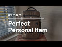 PERFECT Personal Item Travel Backpack for  Ryanair / EasyJet / Air Asia: Lightweight and Affordable!