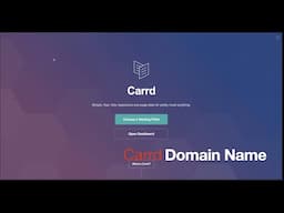 How to Link Custom Domain Name to Carrd Website