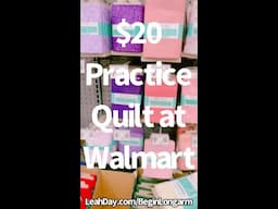 Practice Quilting Sandwich Under $20! Practice Longarm Quilt for Frame