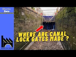 Where are canal lock gates made ?