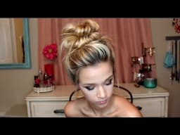 MESSY BUN TUTORIAL