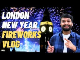 Mind-Blowing New Year 2025 Fireworks in London 🤩