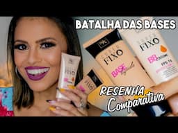 BATALHA DAS BASES: BASE x BB CREAM - SUPER FIXO DA RK BY KISS | Bia Anjos ♥