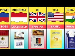 Cigarettes Brands From Different Countries | Part 02