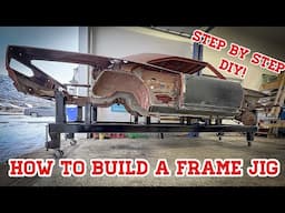 How to build an INDESTRUCTIBLE Frame Jig / Chassis Table for Your B Body Mopar