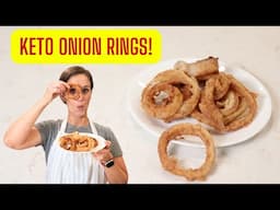 Keto FRIED Onion Rings!