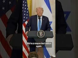 Trump Says US Will Take Over the Gaza Strip