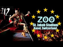 U2 Zoo TV / Zooropa Tour live from Basel Switzerland pro shot video enhanced June 30 1993