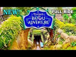 Tiana's Bayou Adventure FULL Ride POV | NEW! at Disneyland